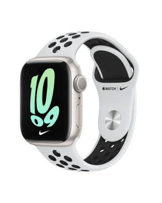 Apple Watch Series 7 (GPS) With Nike Sport Band 41mm Starlight Aluminium  Case. Nike JP